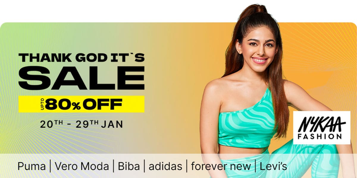 Thank God Its Sale - Upto 80% OFF