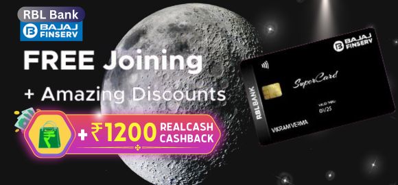 Bajaj Finserv RBL Bank Credit Card - Free Joining with Great Discounts