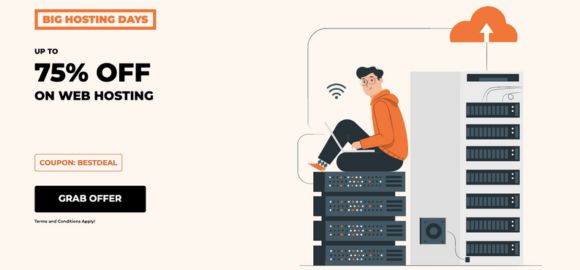 Big Hosting Days - Up to 75% OFF on Web Hosting