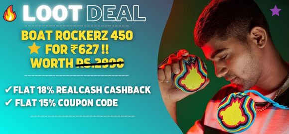 Boat Stone 190 Worth Rs.2999 for Rs.627