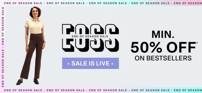 End of Season Sale - Min. 50% OFF on Bestsellers