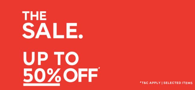 The Sale EOSS: Upto 50% Off on Selected Fashion Collection π