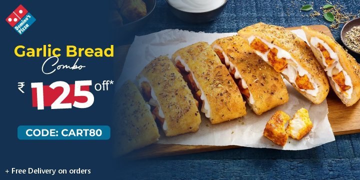 Garlic Bread Combo At βΉ125 OFF π