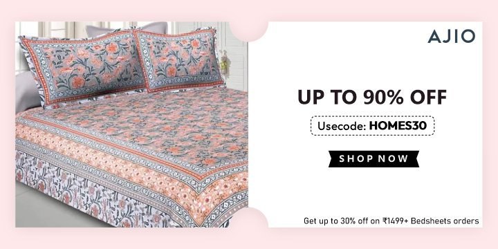BedSheets For Up To 90% Off 🛏️