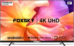 Foxsky 127 cm (50 inch) Ultra HD (4K) LED Smart Android TV(50FS-VS)