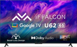 iFFALCON by TCL U62 164 cm (65 inch) Ultra HD (4K) LED Smart Google TV with Dolby Audio, HDR10(iFF65U62)