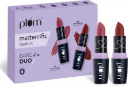 Plum Matterrific Lipstick Bare it is Duo(Pull Me Roser, 8.4 g)