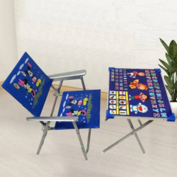 Rudra creations Metal Desk Chair(Finish Color - Blue, DIY(Do-It-Yourself))
