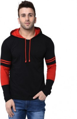 HELMONT Men Hooded Neck T-Shirt