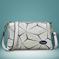 White Women Sling Bag