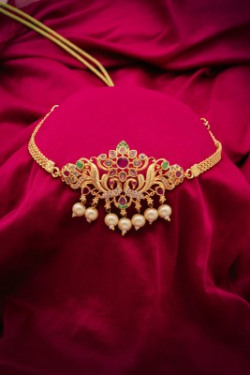 ROFARWORD Brass, Copper Gold-plated Gold Jewellery Set(Pack of 1)