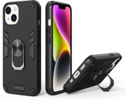 GLOBAL NOMAD Back Cover for Apple iPhone 14(Black, Shock Proof, Pack of: 1)