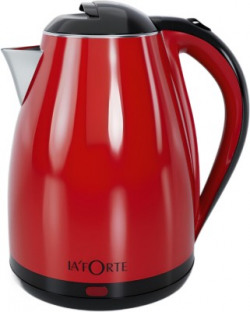 LA'FORTE by LA FORTE Electric Kettle Red EKLF001R Beverage Maker(1.8 L, Red, Black)