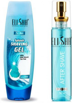 ELISHA Shaving Gel & After Shave (Combo Pack)(2 Items in the set)