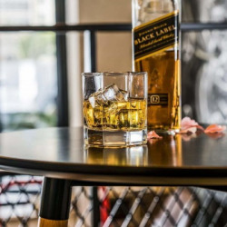MANTRAA SALES (Pack of 4) Octagon Rocks Glasses with Heavy Base and Lead-Free Crystal for Wine Vodka Bourbon Whiskey Scotch Liquor Glass Set 300ml Pack of (4 pcs.) Glass Set Water/Juice Glass(300 ml, Glass, Clear)