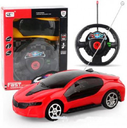 Toys World 3D Fast Steering Remote Car(Red)