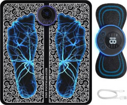 Tinkle Foot Massager Pain Relief,Wireless Electric EMS Massage Machine Mat