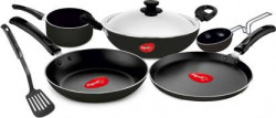 Pigeon Favourite 7 piece Gift Set Non-Stick Coated Cookware Set(Aluminium, 7 - Piece)