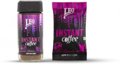 Leo Coffee Instant Ultimate Pure Coffee Recharge Pack 2 Instant Coffee Combo Instant Coffee(2 x 50 g)