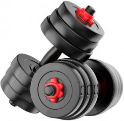 AMAN FIT 2.5kg x 4) premium quality Adjustable Dumbbell(10 kg)