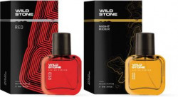 Wild Stone Night Rider and Red Perfume Combo (30ml each) Eau de Parfum - 60 ml(For Men)