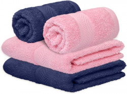 haus & kinder Cotton 500 GSM Hand Towel Set(Pack of 4)