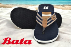 Bata Bata slippers for men comfortable and stylish chappal men Slippers(Blue 6)