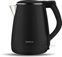 HAVELLS Aqua plus 1500w Electric Kettle(1.2 L, Black)