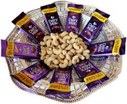 Cadbury Chocolate Basket with Dry Fruits Combo