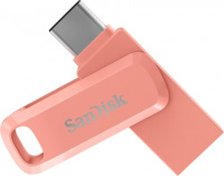 SanDisk SDDDC3-256G-I35PC 256 GB OTG Drive(Peach, Type A to Type C)