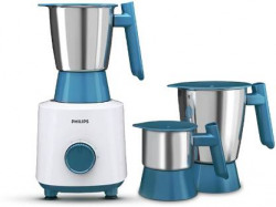 PHILIPS HL7535/01 Mixer Grinder 500 Mixer Grinder (3 Jars, White, Blue)