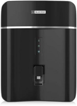 Blue Star Opulus 8 L RO + UV + UF + IBT + Alkaline Water Purifier with Copper Impregnated Activated Carbon(Black)