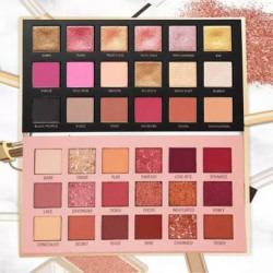 MINARA Nude Eye Shadow Palette and Rose Gold Eyeshadow