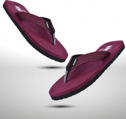 Mens extra soft & stylish slippers lightweight & Durable flip flops Trending Slippers(Purple 8)