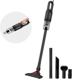 Inalsa OZOY PLUS Handheld Vacuum Cleaner Hand-held Vacuum Cleaner with 2 in 1 Mopping and Vacuum(Black & Grey)