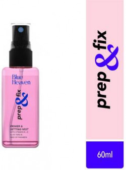 BLUE HEAVEN Prep & Fix, Makeup Setting Mist, 60ml Primer