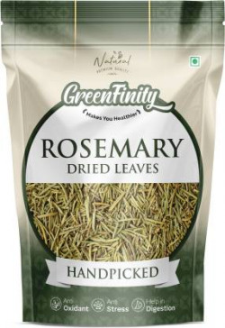 Greenfinity Rosemary Dried Leaf Handpicked for Food, Skin Glow & Hair | Helps in Digestion(100 g)
