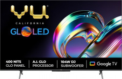 Vu GloLED 139 cm (55 inch) Ultra HD (4K) LED Smart Google TV 2022 Edition with DJ Subwoofer 104W(55GloLED)