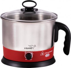 V-Guard VKM12 Multi Cooker Electric Kettle(1.2 L, Red)