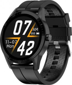 Fire-Boltt Talk 1.28 Bluetooth Calling with SpO2, Metal Body & Luxury Design Smartwatch(Black Strap, 46)