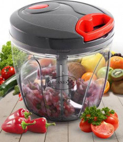 Arcane Big Size Summer Color Dori Handy Manual Quick Vegetable & Fruit Chopper(1 XXL, 1000ml)
