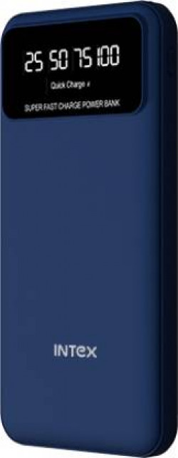 Intex 10000 mAh Power Bank (22 W, Fast Charging, Quick Charge 3.0)