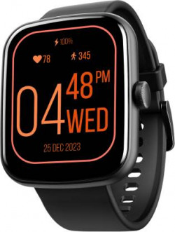 boAt Wave Beat Call with BT Calling,boAt Coins,DIY Watch Face Studio,1.69 HD Display Smartwatch(Black Strap, Free Size)