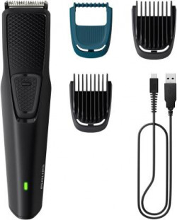 PHILIPS BT1233/18 Trimmer 30 min Runtime 4 Length Settings(Black)
