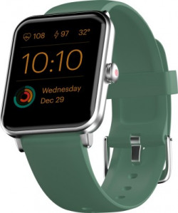 Noise ColorFit Pro 3 Smartwatch(Green Strap, Regular)
