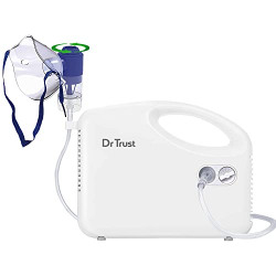 Dr Trust Plastic Bestest Compressor Nebulizer Machine Kit (White) Pack Of 1