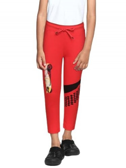 Hot Wheels by toothless Boy's Regular Work Utility Pants (HWPBLW3578_Red_4-5 Years)