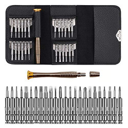 MMOBIEL Precision Screwdriver Set - Multi Repair Toolkit for Mobiles, Laptops, Tablets, Electronics - Pocket Friendly - 25 in 1 Tool Kit