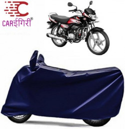 Carigiri Two Wheeler Cover for Hero(HF Deluxe, Blue)