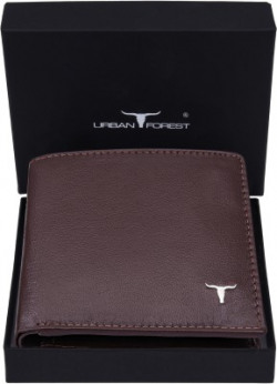 URBAN FOREST Men Casual, Formal Brown Genuine Leather Wallet(8 Card Slots)
